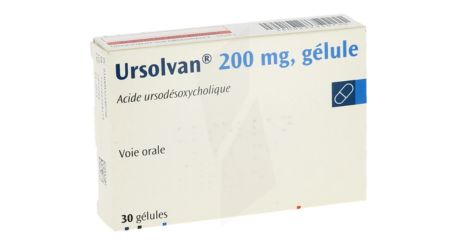 URSOLVAN® ( ACIDE URSODESOXYCHOLIQUE )