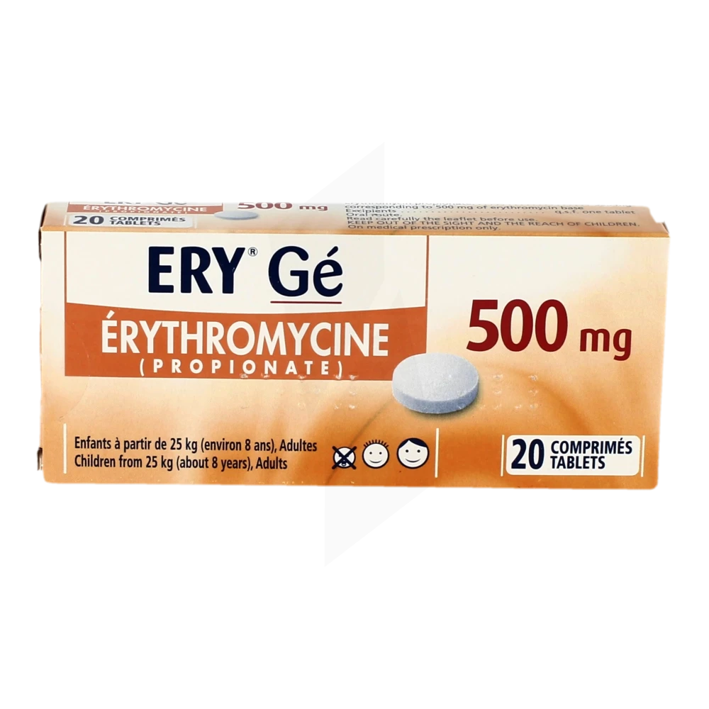 ERY Gé 250 ® Erythromycine 