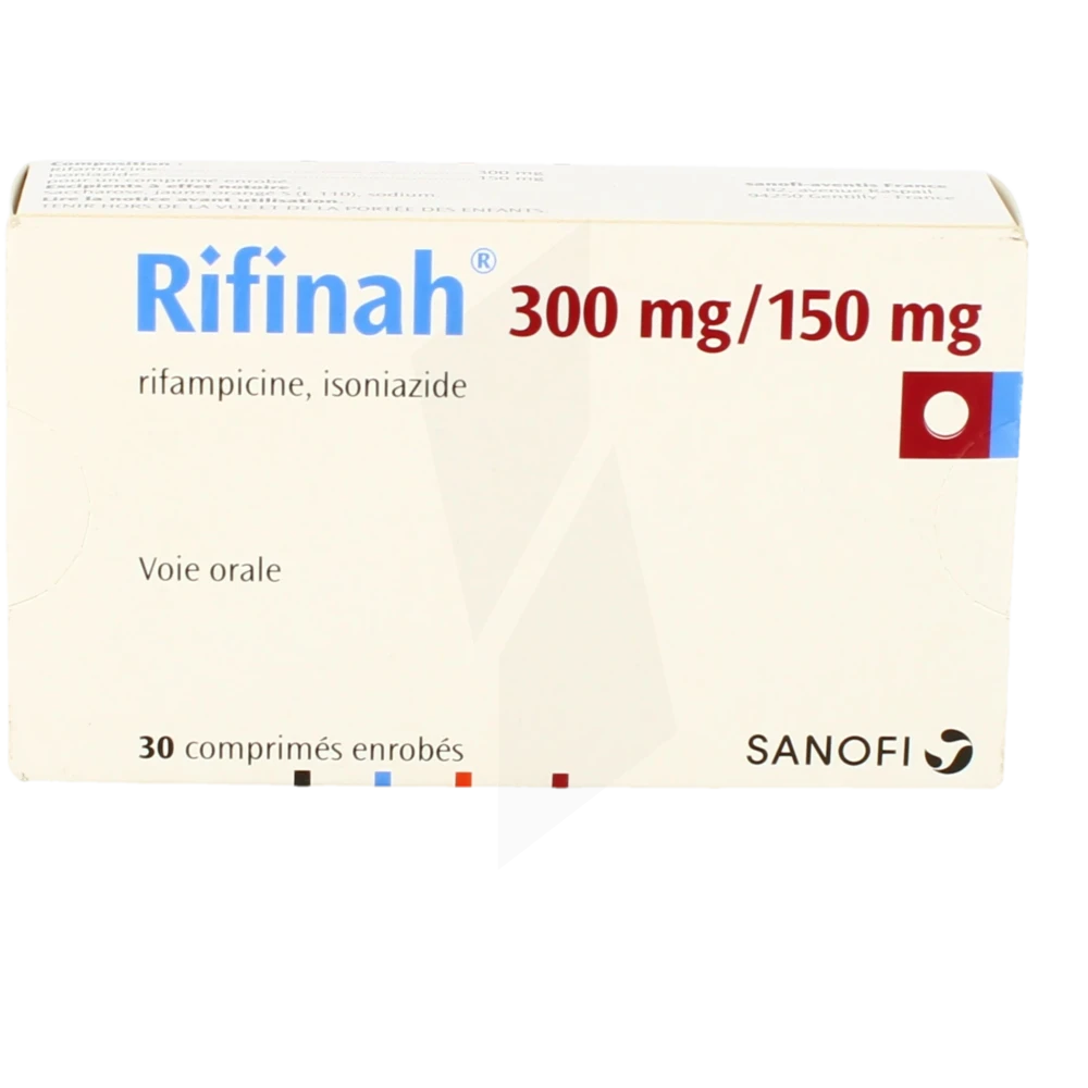 RIFINAH® 300/150 Rifampicine/Isoniazide